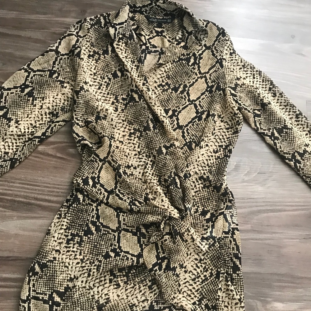 Zara Python Snake Blouse - image 2